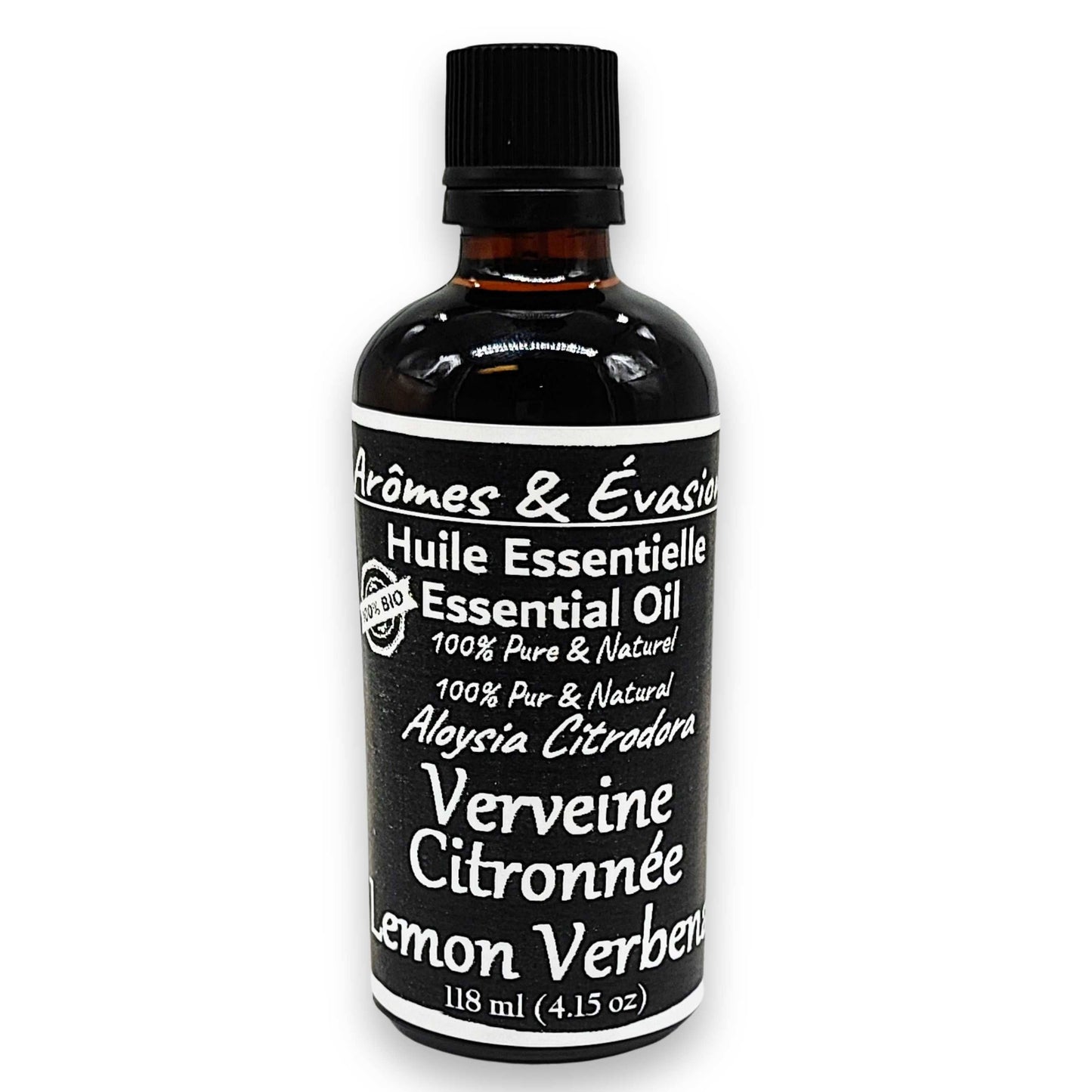 Arômes & Évasions - Essential Oil -Lemon Verbena (Aloysia Citrodora): 60 ml