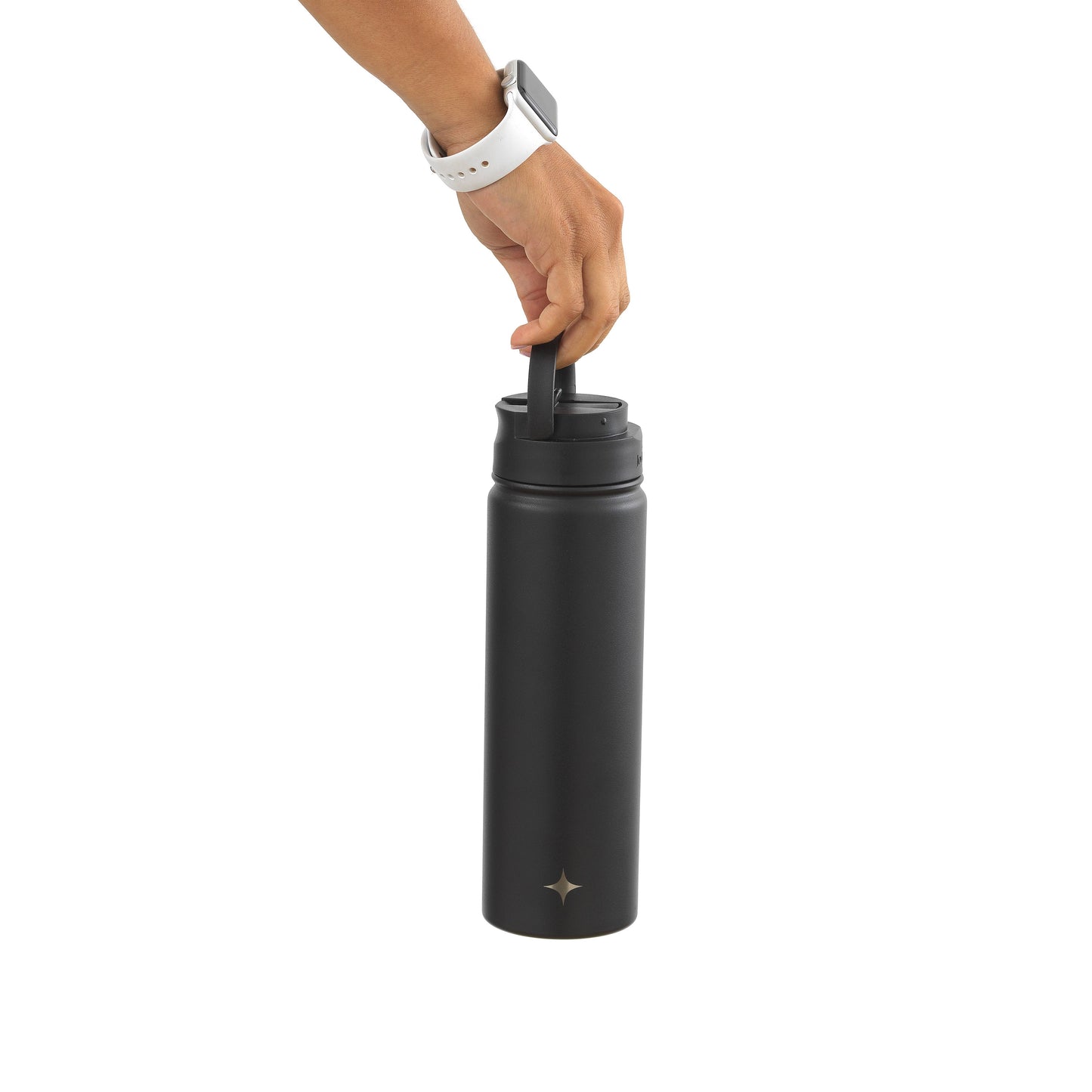 JoyJolt - Colored Stainless Steel Insulated Water Bottle - 22 oz: Pink