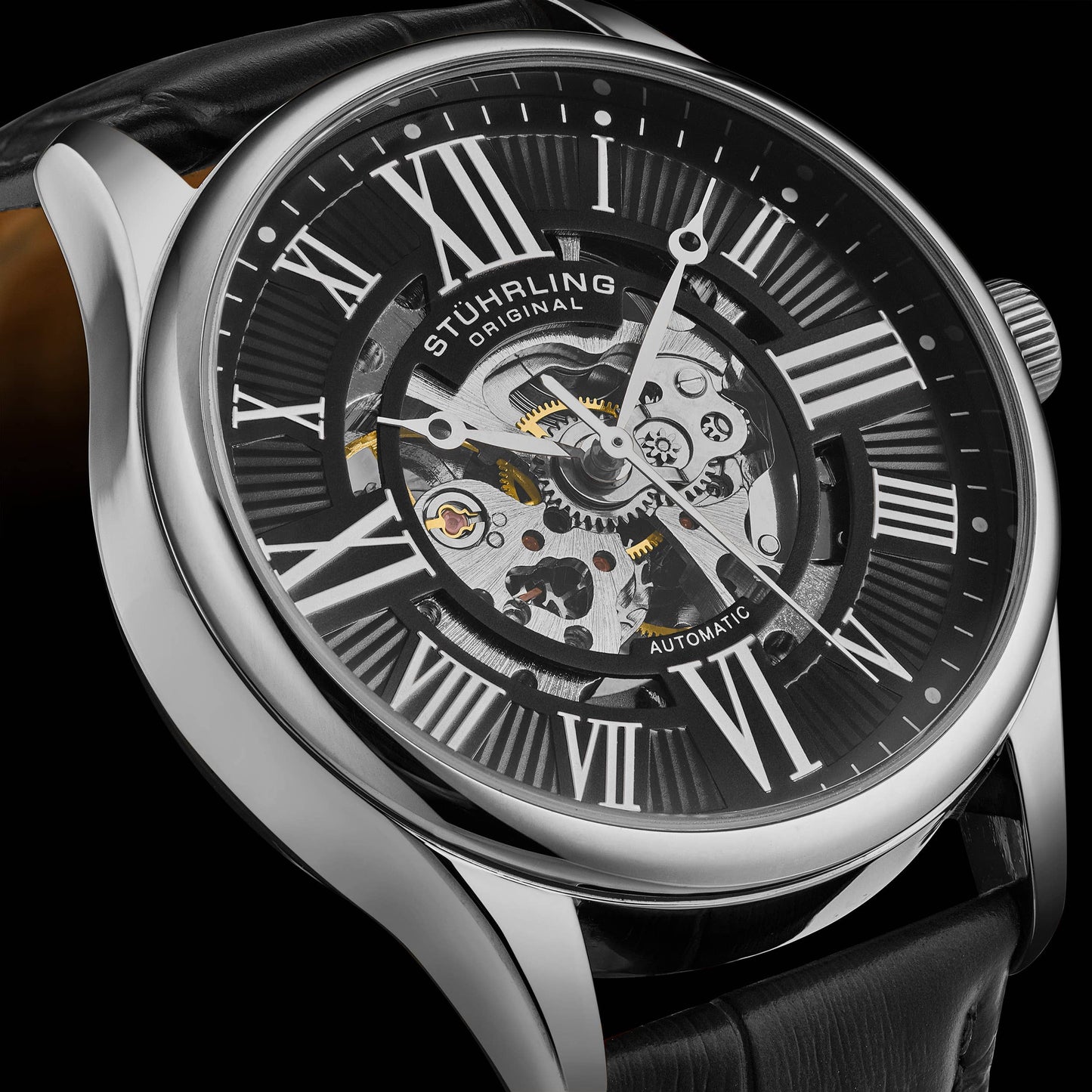 Stuhrling - Atrium 3942 Automatic 42mm Skeleton