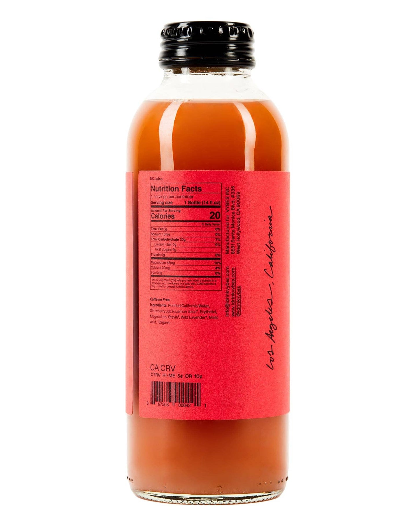 VYBES - Strawberry Lavender: 12 Pack