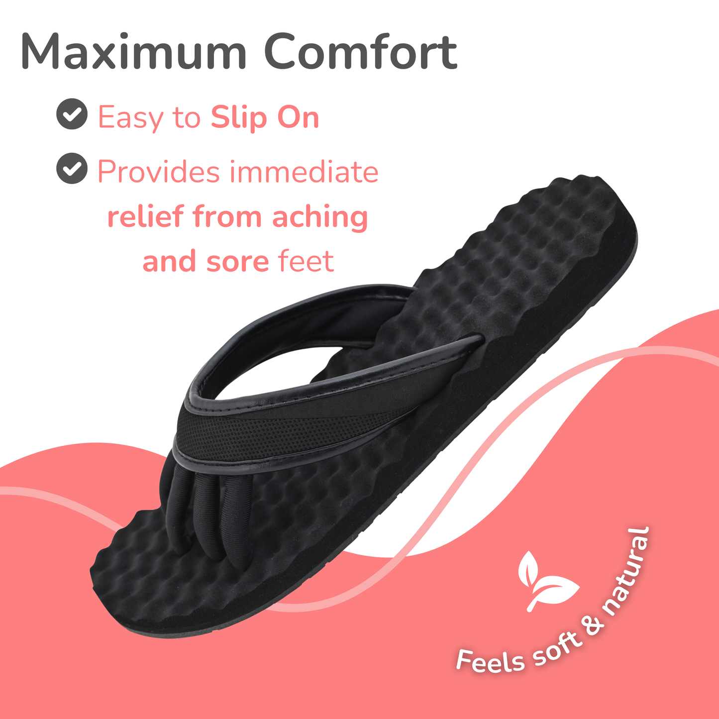 Pedi Couture - Mesh Black: Large (8.5-9.5)