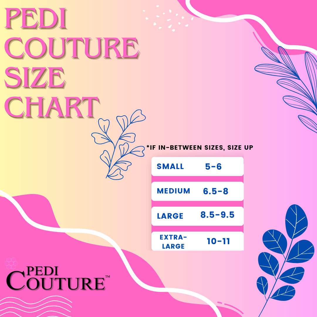 Pedi Couture - Leopard: Large (8.5 - 9.5 US)