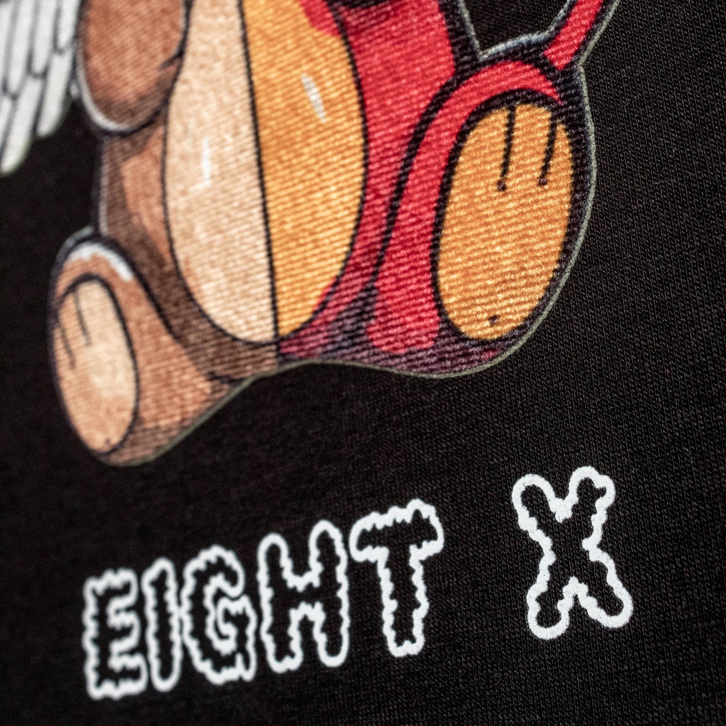 EIGHT X - Conscience Graphic T-Shirt - Black: BLACK / 2XL