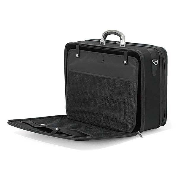 Unofuku Origin Black w/ Matte Silver Handle Briefcase 46