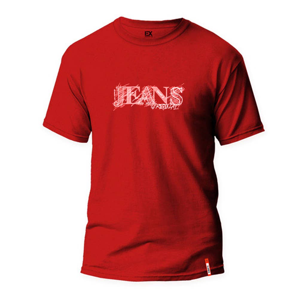 EIGHT X - Jeans 8X Street T-Shirt - Red: RED / 3XL