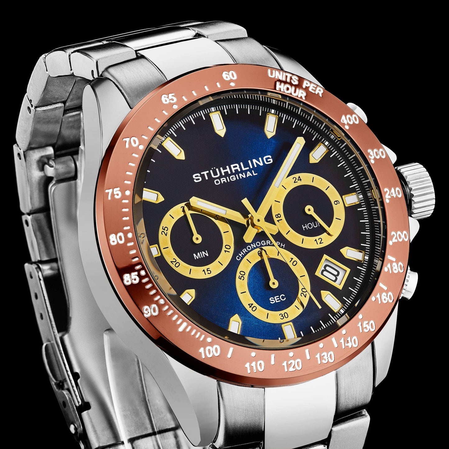 Stuhrling - Ultima 3960 Quartz 42mm Chronograph