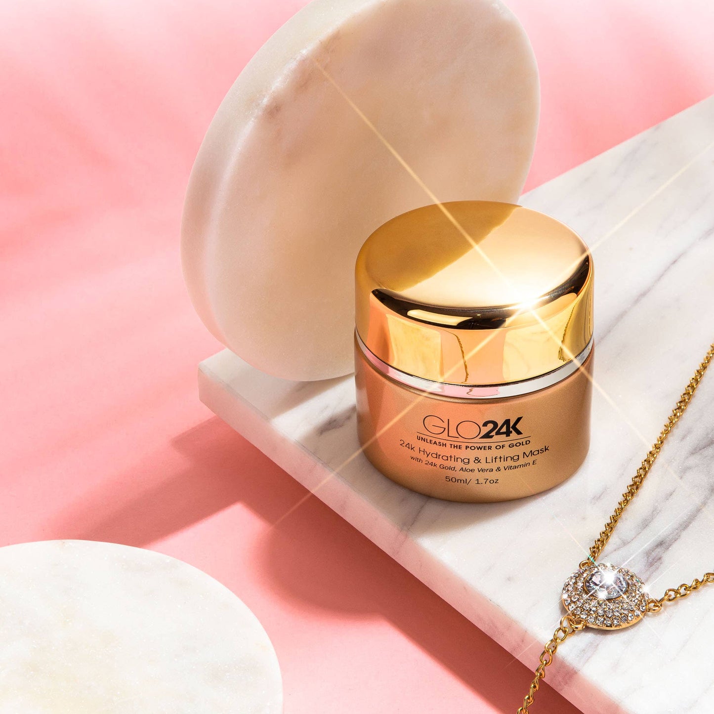 GLO24K - 24k Hydrating & Lifting Anti-Aging Mask