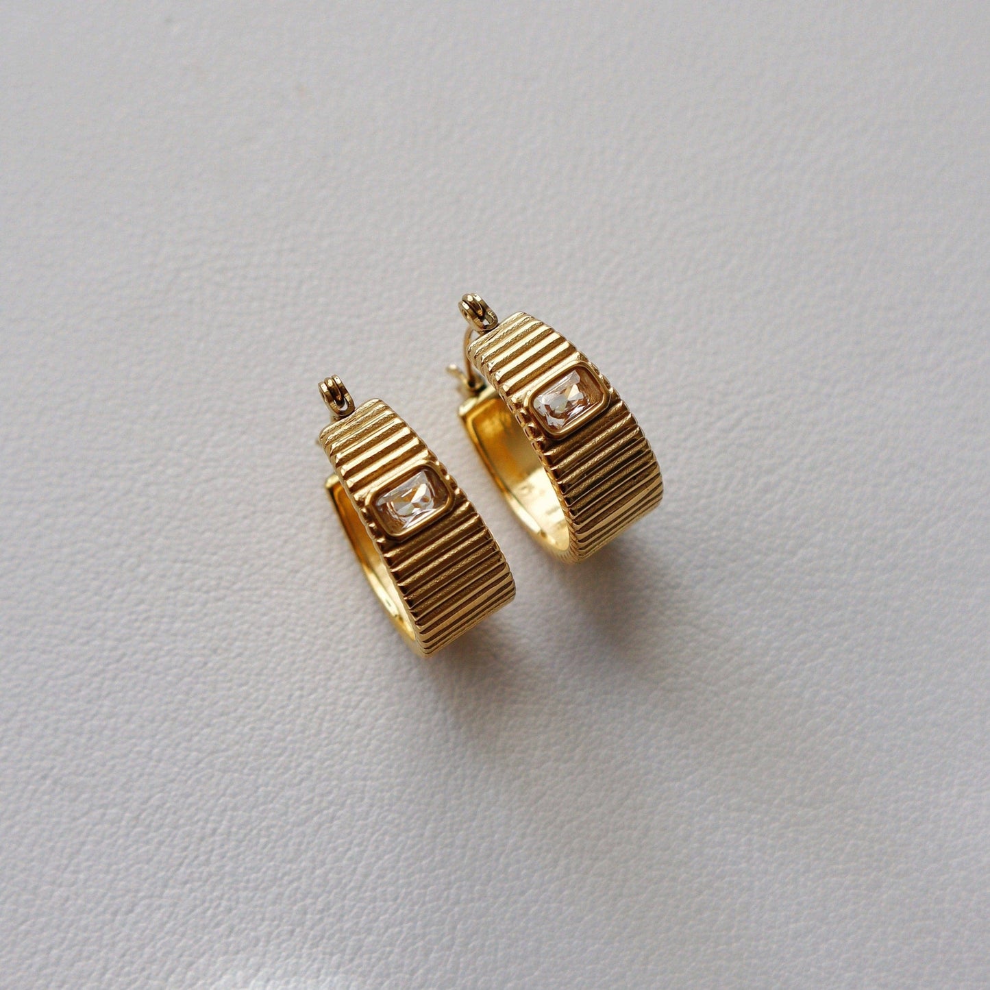 JESSA Jewelry - Stella Hoops | Chunky Gold Hoops