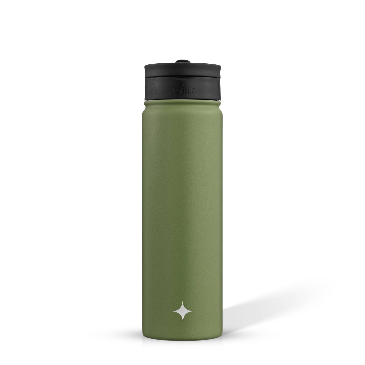 JoyJolt - Colored Stainless Steel Insulated Water Bottle - 22 oz: Pink