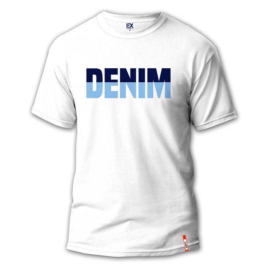 EIGHT X - Big Denim 8X Street T-Shirt - White: WHITE / XL