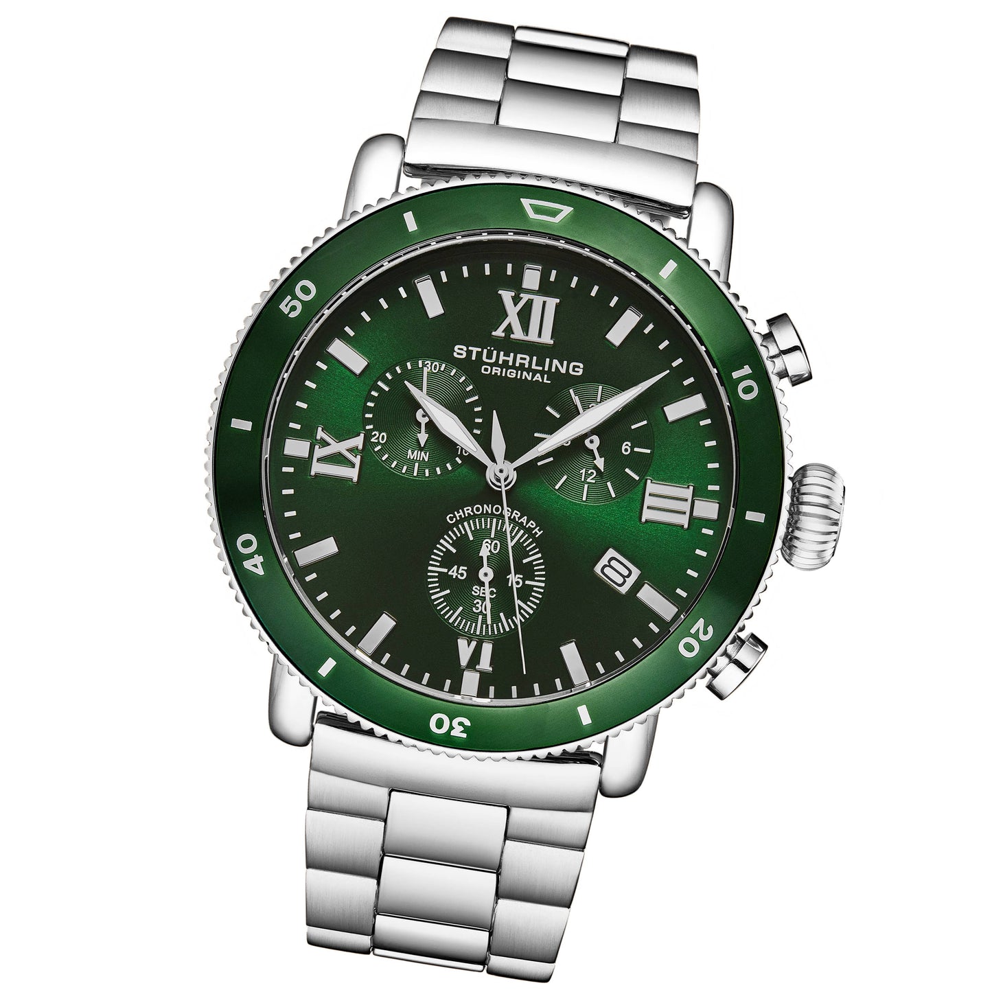 Stuhrling - DualMode 4040 Quartz 48mm Chronograph