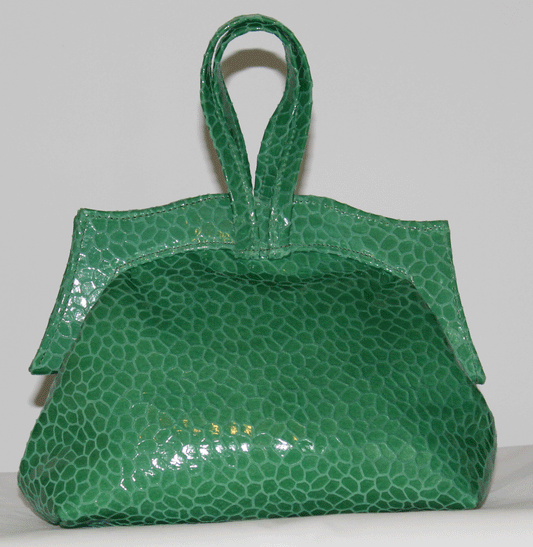Marcia in Green Turtle  Leather