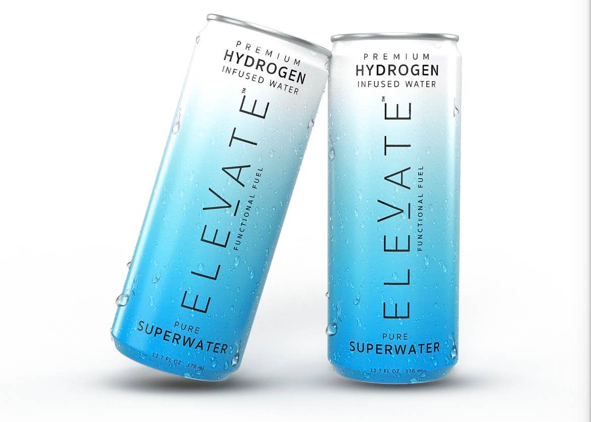 ELEVATE Beverages - ELEVATE Hydrogen Infused Water SUPERWATER (12-Pack)