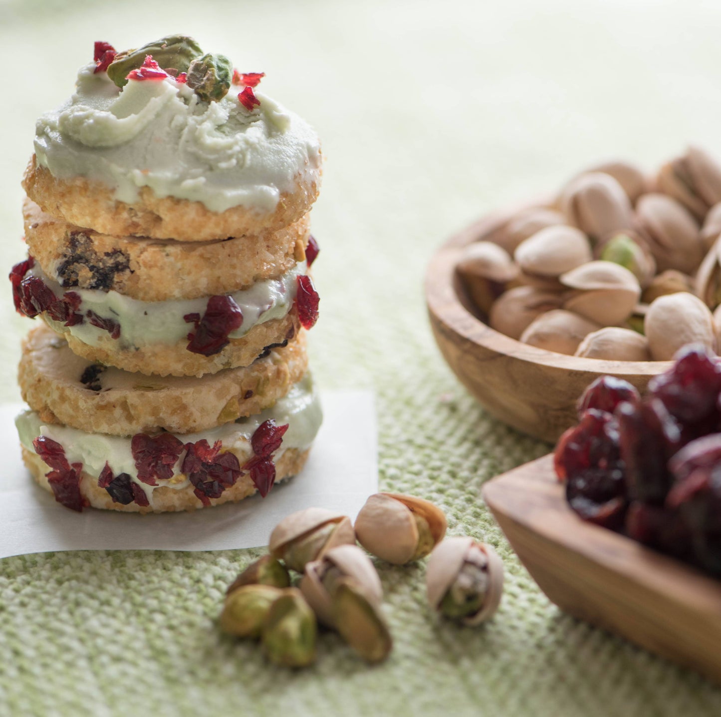 Lark Fine Foods - Pistachio Cherry Sable - 6 Oz