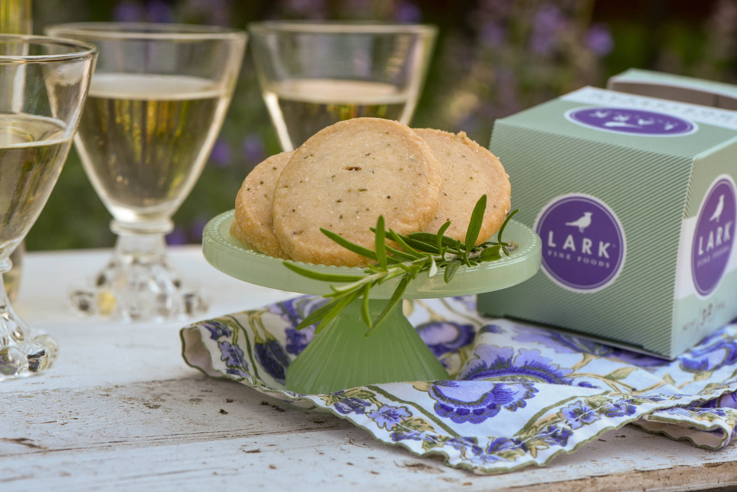 Lark Fine Foods - Salted Rosemary Shortbread - 6 oz