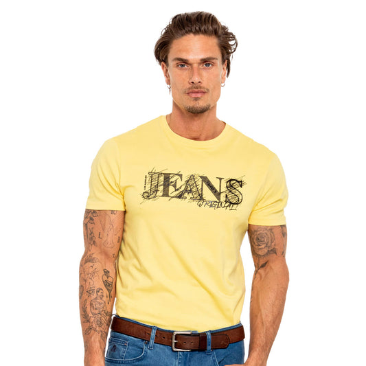 EIGHT X - Jeans 8X Street T-Shirt - Yellow: YELLOW / 3XL