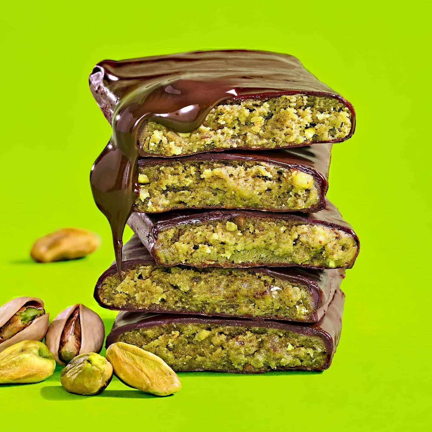 Aloha - Chocolate Pistachio - Protein Bars: 12-Bar Box