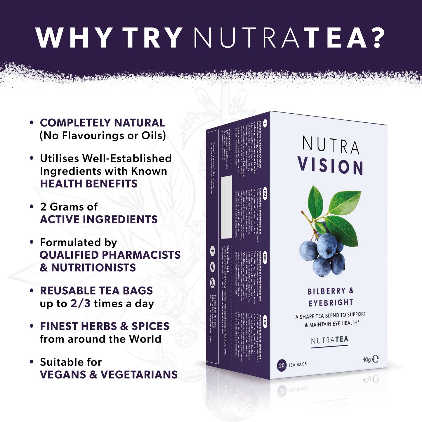 NutraTea - Nutra Vision Herbal Tea