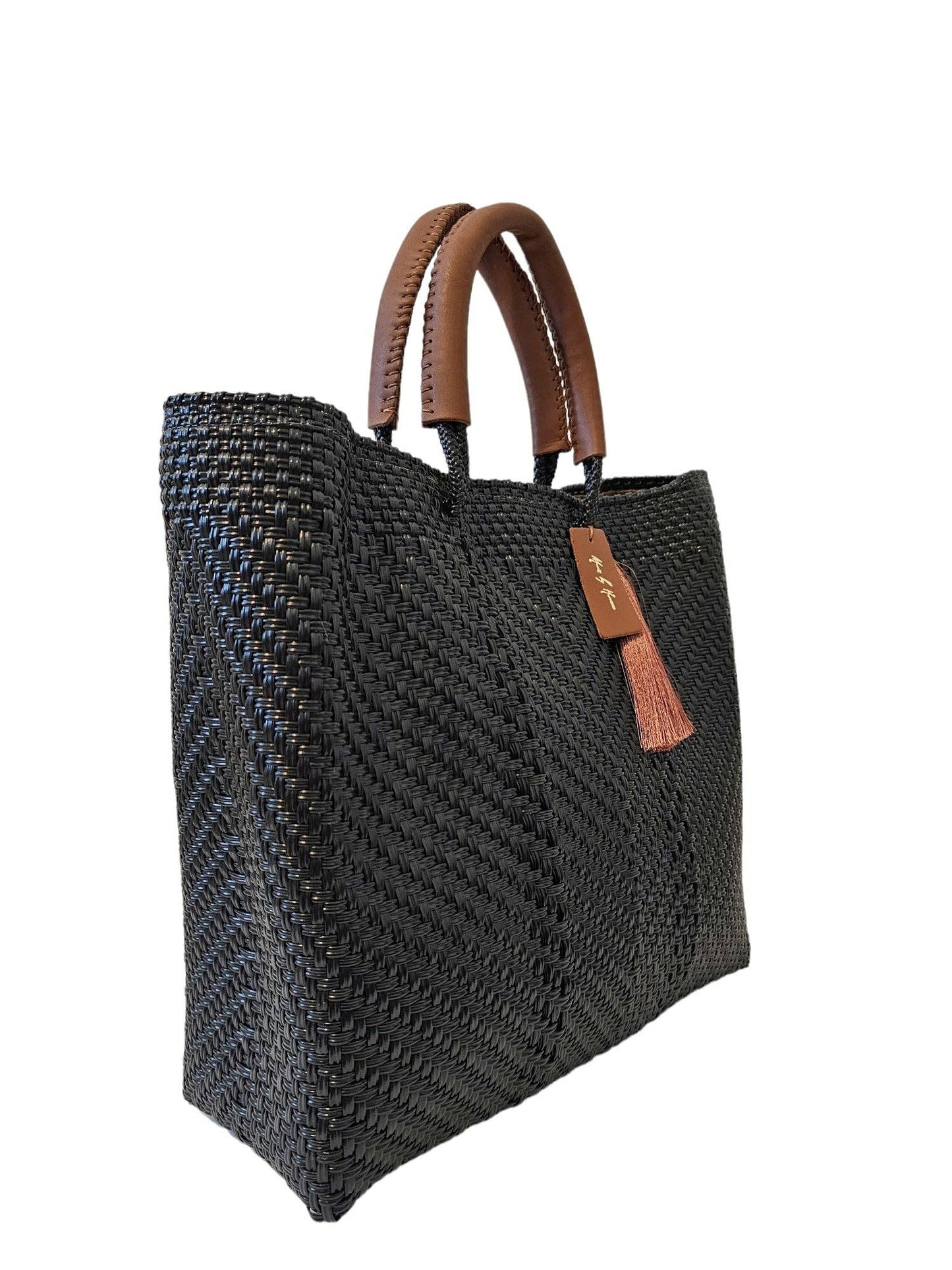 Mavis by Herrera - Hannah Resort Tote Bag - Black Pearl