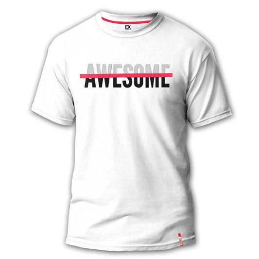 EIGHT X - AWESOME 8X Street Silicone Textured T-Shirt - White: WHITE / 3XL