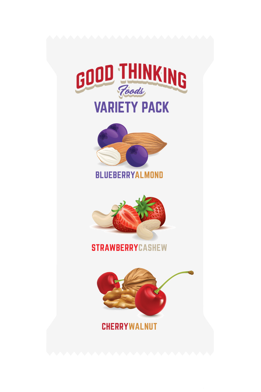 Good Thinking Foods - Variety Pack (Box of 12) WHOLESALE