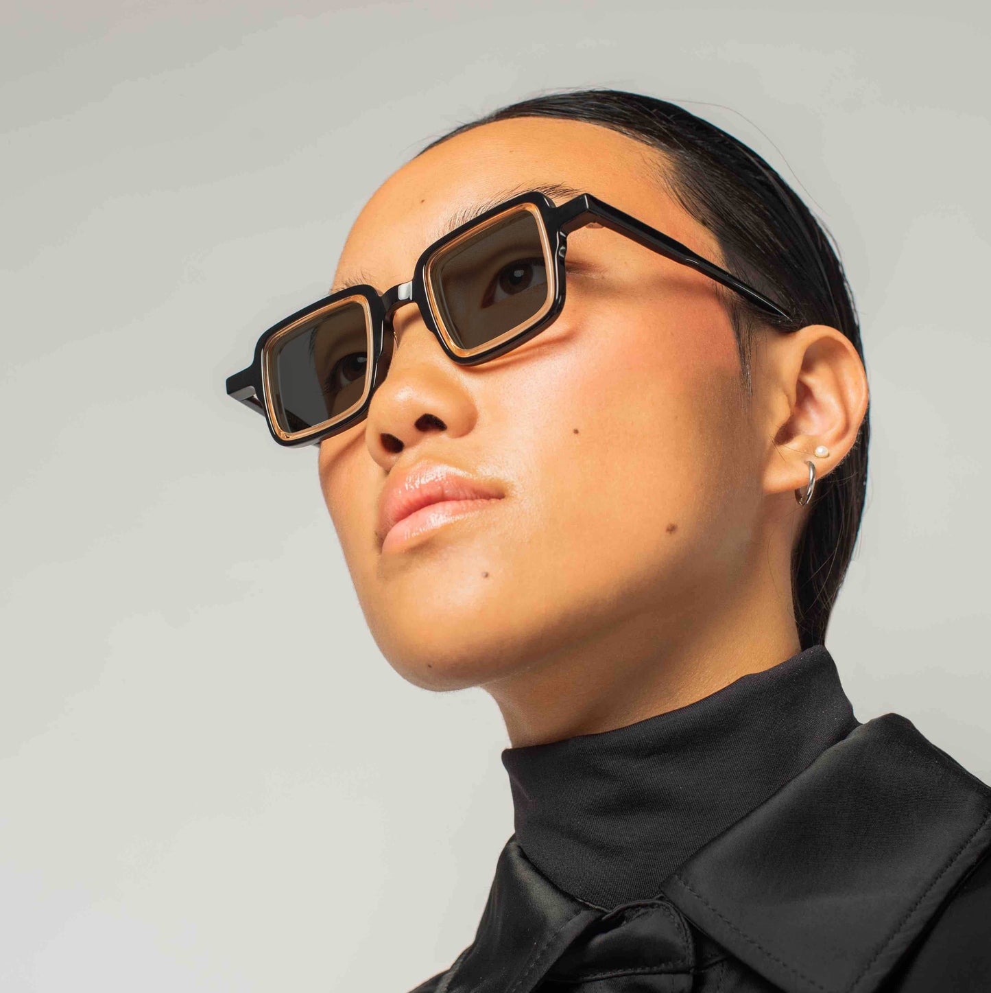 Touch Brand - Flama Eyewear - CARL SUN: Noir rose