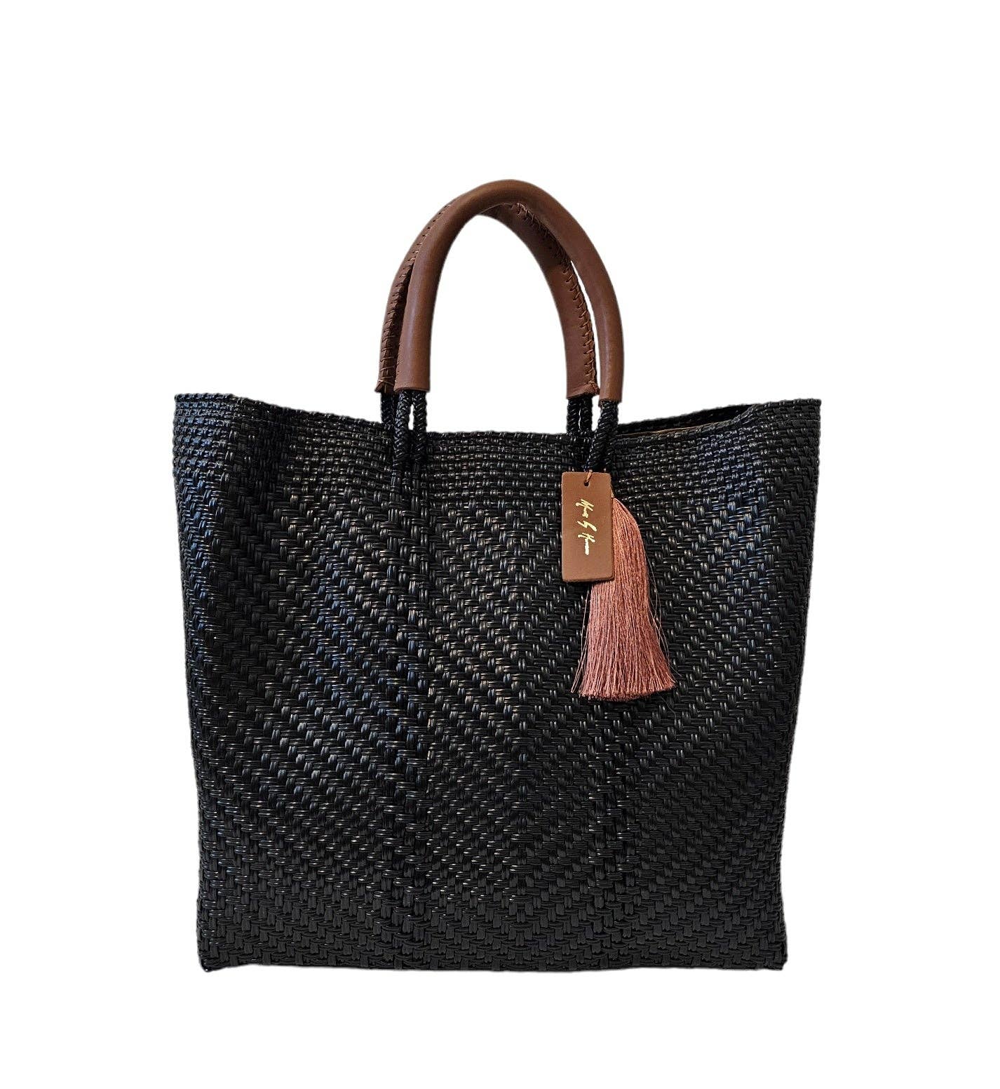 Mavis by Herrera - Hannah Resort Tote Bag - Black Pearl