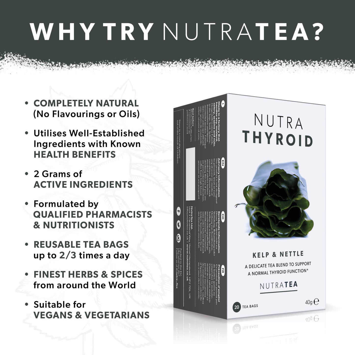 NutraTea - Nutra Thyroid Herbal Tea