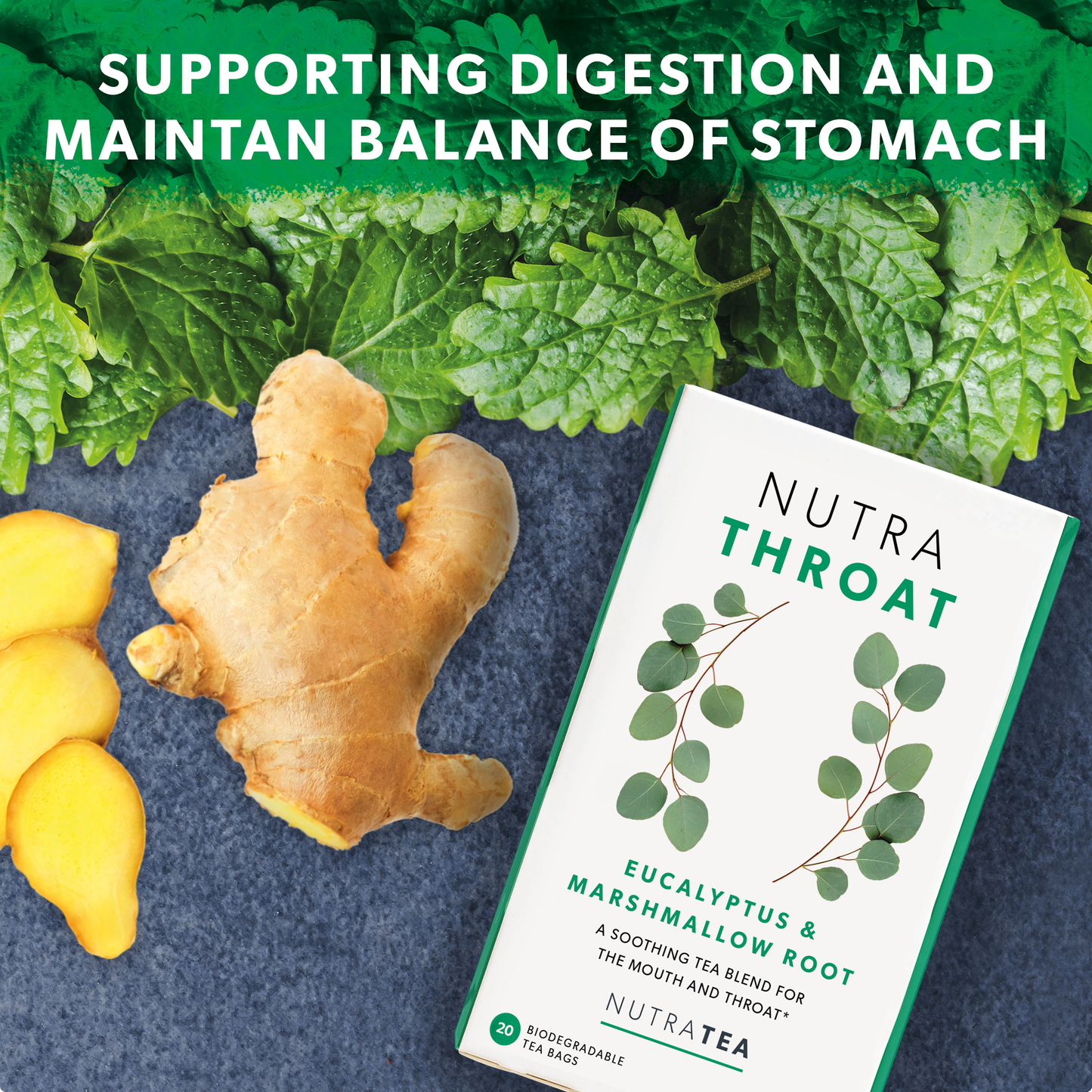 NutraTea - NutraThroat Herbal Tea