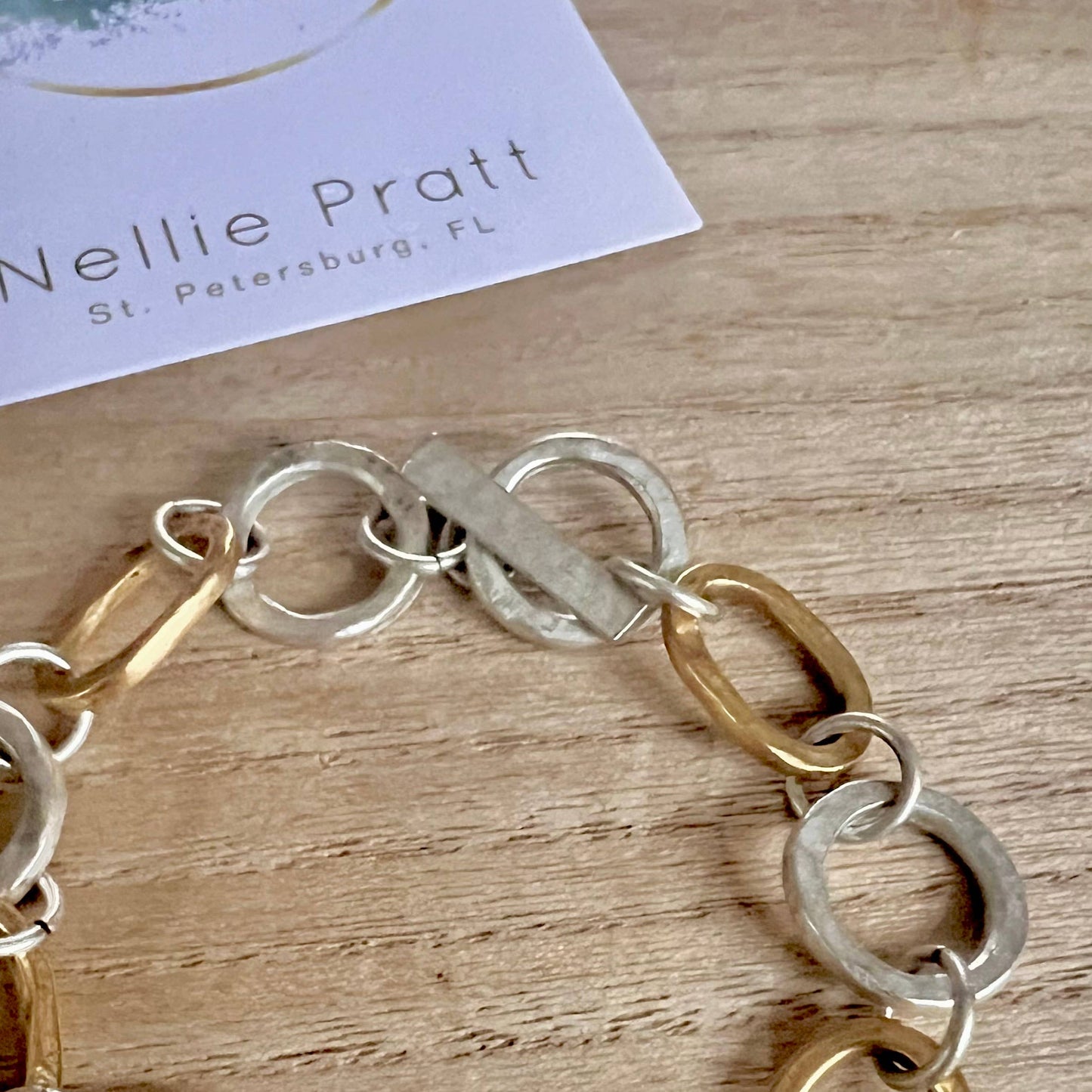 Nellie Pratt Artisan Jewelry - Mani on Central
mixed metal bracelet