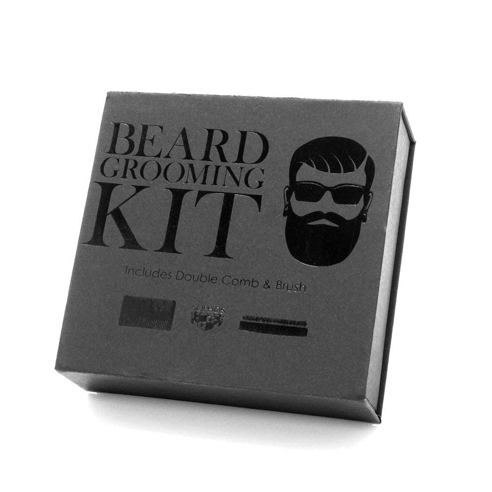 Sophos - Beard Brush and Comb Set