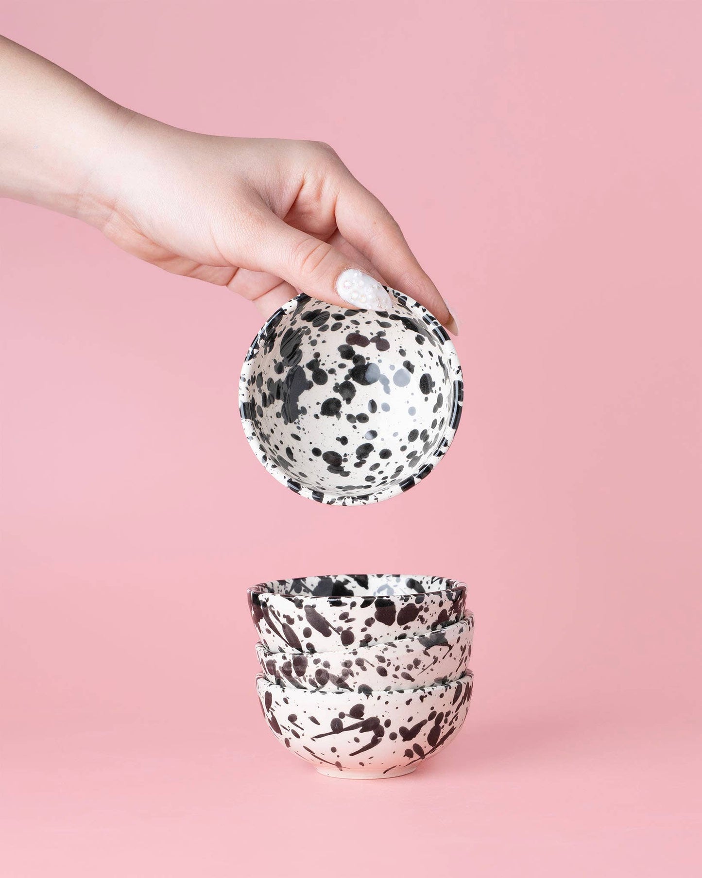 Alfar Tierra Cocida - Handmade Speckled Mini Bowl | Perfect for Soy Sauce & Sushi