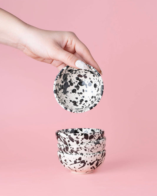 Alfar Tierra Cocida - Handmade Speckled Mini Bowl | Perfect for Soy Sauce & Sushi