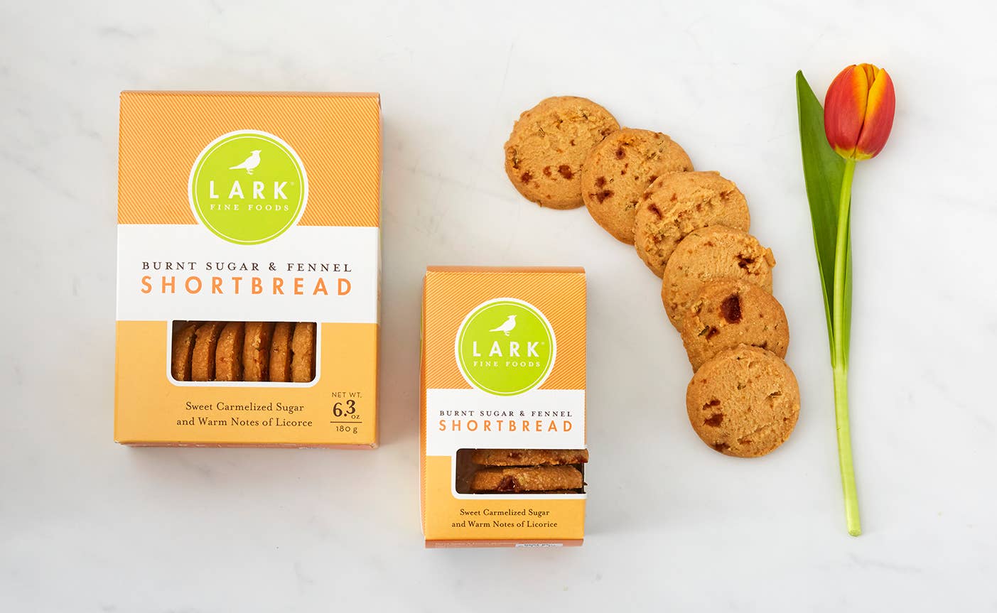 Lark Fine Foods - Burnt Sugar Shortbread - 3 oz