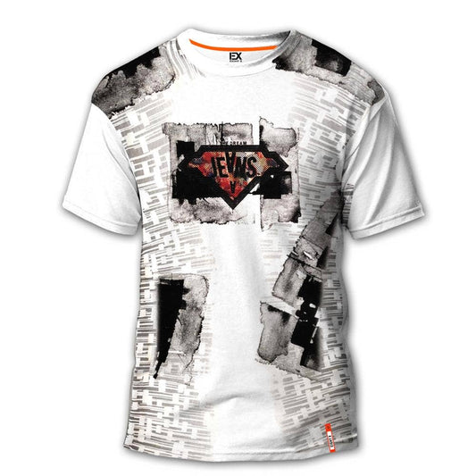 EIGHT X - The Dream Jeans 8X Street T-Shirt - White: WHITE / 3XL