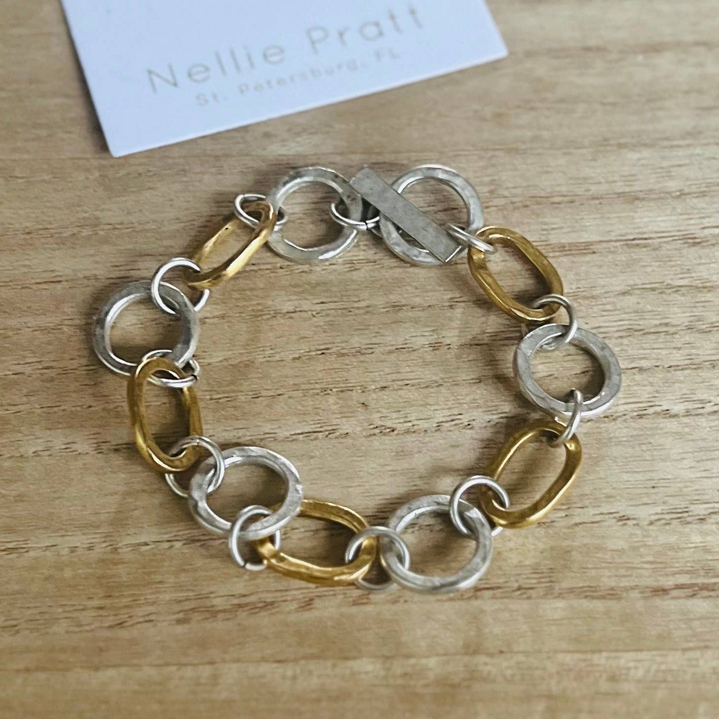 Nellie Pratt Artisan Jewelry - Mani on Central
mixed metal bracelet