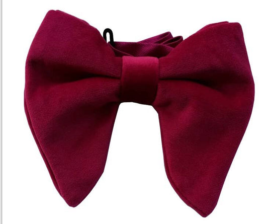 TYED BY DEDE - Handmade Butterfly Bowtie Wine