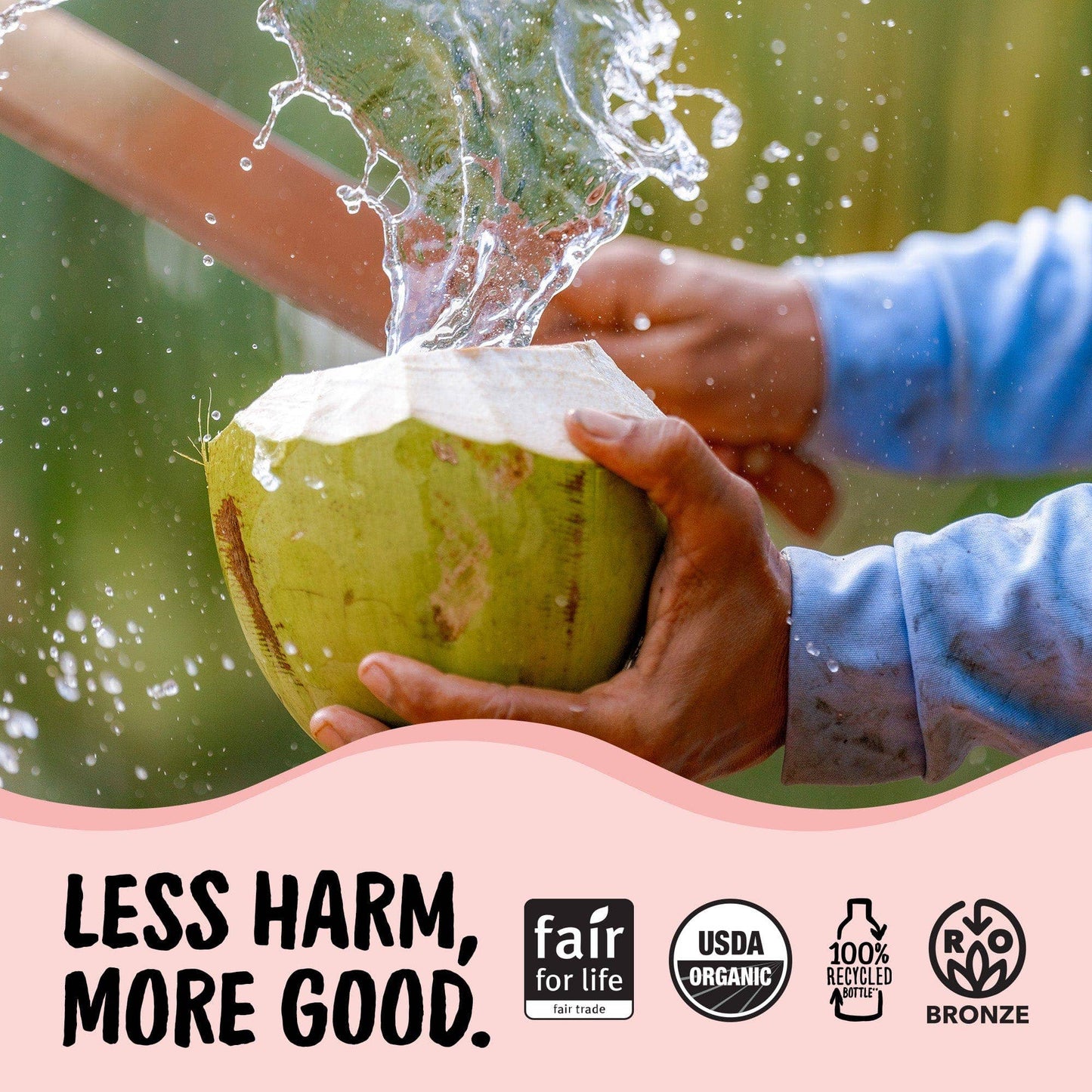 Harmless Harvest - Organic Coconut Water 32oz/6 pack