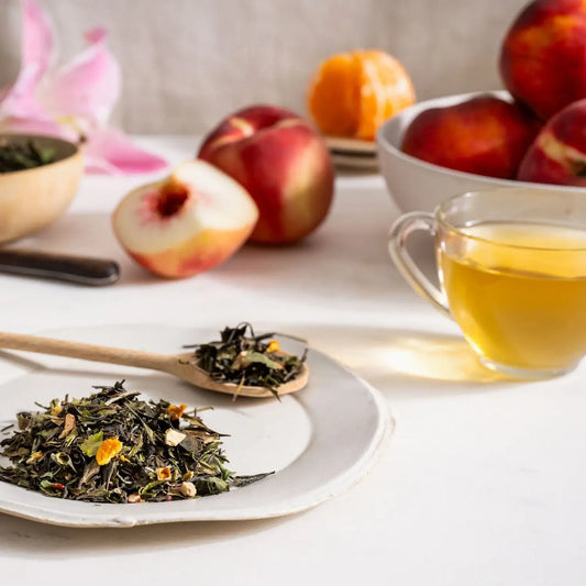 Rishi Tea & Botanicals - Peach Blossom Organic White Tea Blend (4 oz)