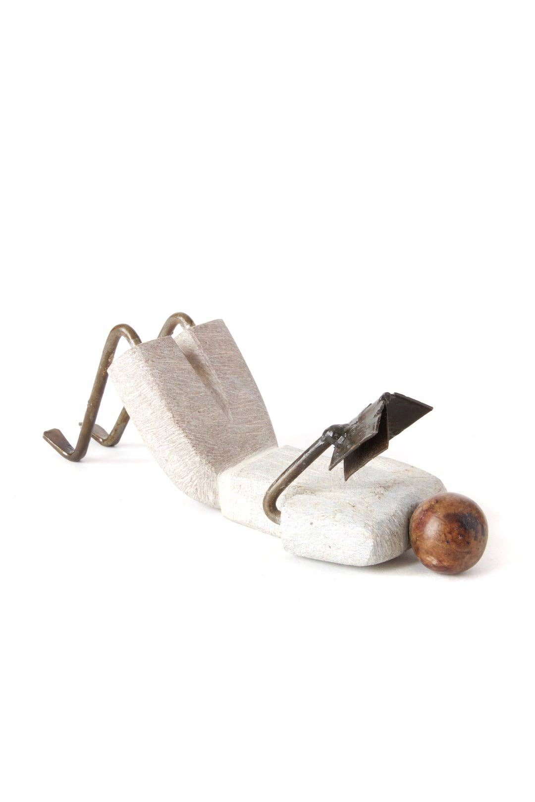 Swahili | AFRICAN MODERN - Set of Two Zimbabwean Simple Life Stone and Metal Readers