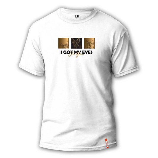 EIGHT X - Eyes on You 8X Street T-Shirt - White: WHITE / 2XL