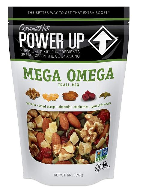 NuEats - Gourmetnut, Power Up 14, MEGA OMEGA, 6/14oz(K)