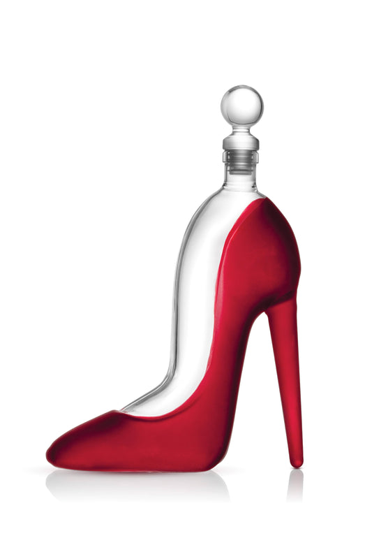 Godinger - Runway Red High Heel Decanter - Valentine's Day