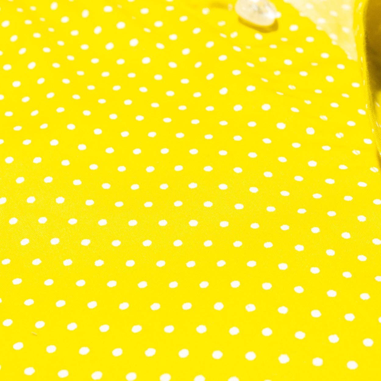 EIGHT X - Lemon Polka Dot Short Sleeve Shirt: YELLOW / XL