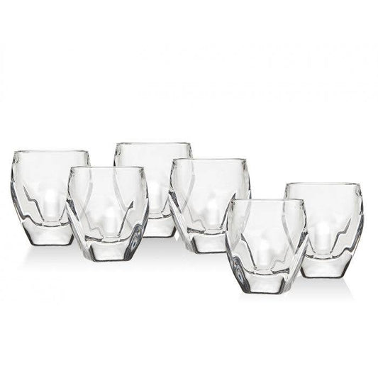 Godinger - Stockholm S/6 1.5oz Shot Glass: Non Leaded Crystal