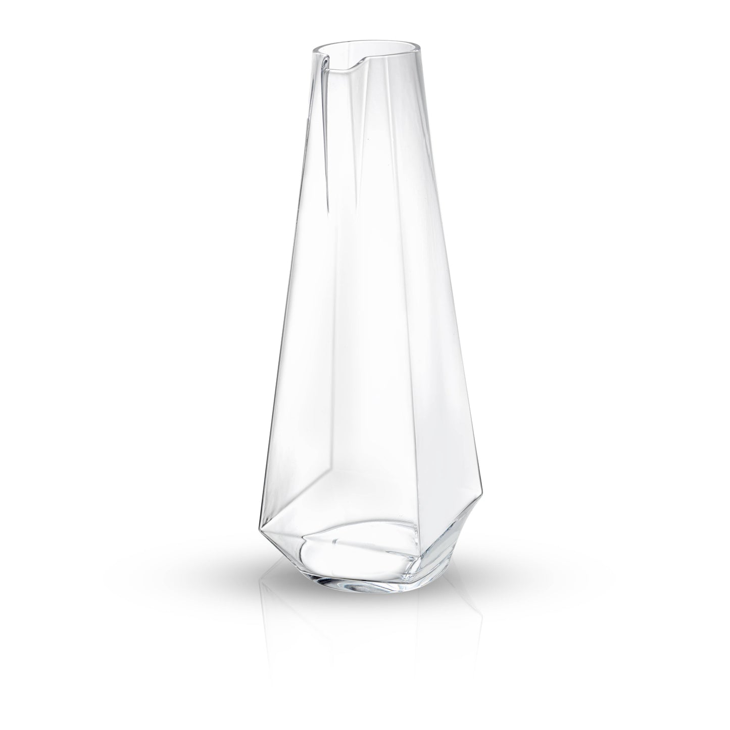 JoyJolt - Infiniti Glass Pitcher 43 Oz: Lead-Free Crystal