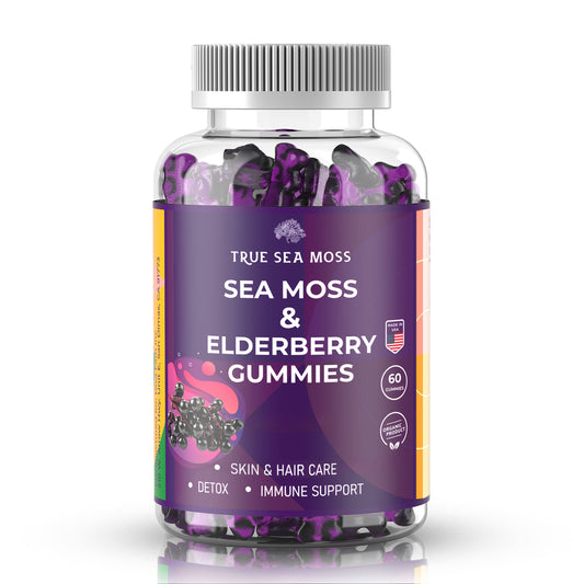 TrueSeaMoss - Sea Moss & Elderberry Gummies