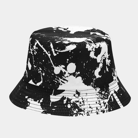 ACCITY - 2024 NEW GRAFFITI DOUBLE-SIDED BUCKET HAT_CWAH1643: Black / (OS) 2