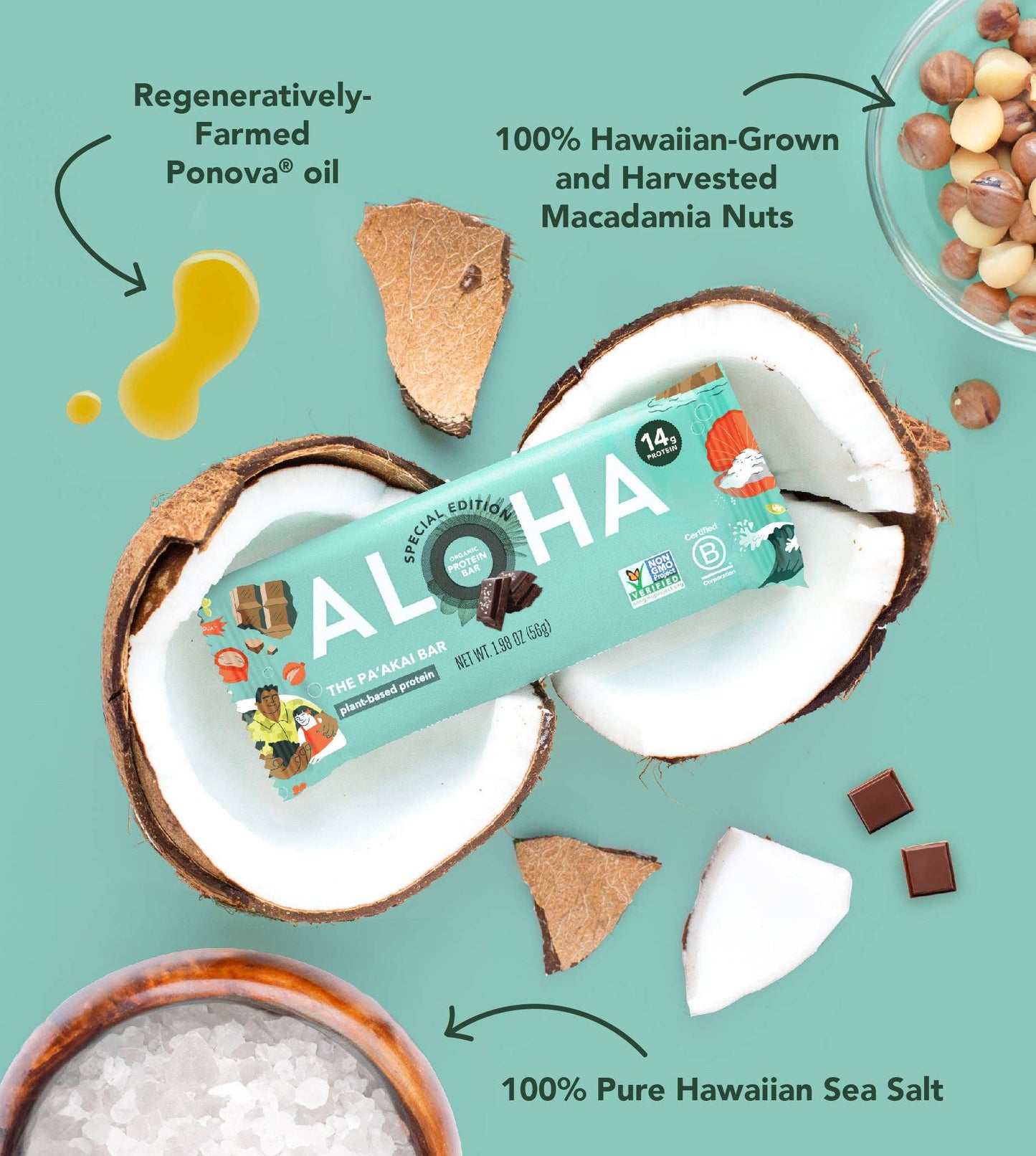 Aloha - The Pa'akai Bar (Pack Of 6): 6 Bar Box