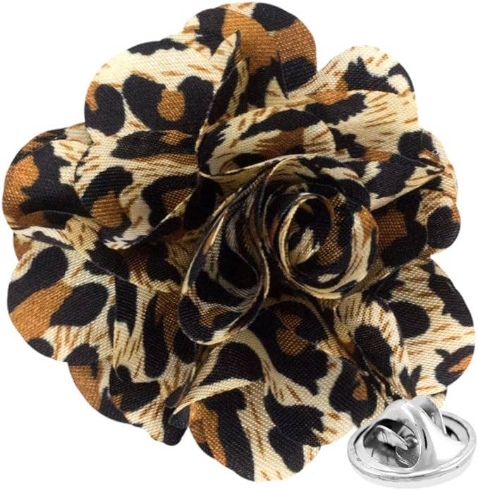 Dubal Brothers - Vittorio Vico Kente Flower Lapel Pin: Kente #1